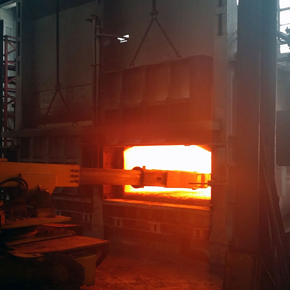 天然氣鍛造加熱爐爐頂維修注意事項